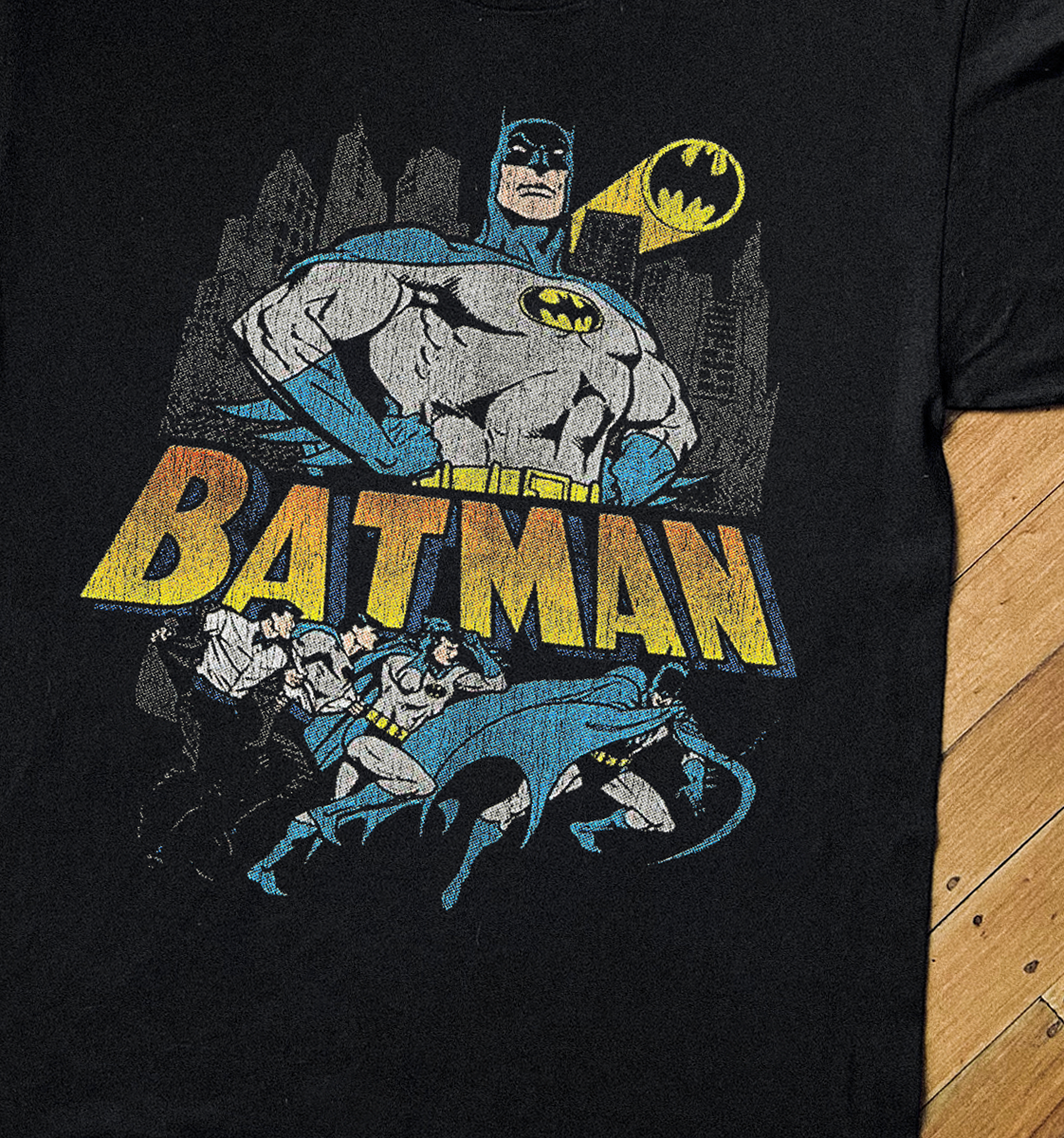 BVTMAN VINTAGE BLACK T-SHIRT