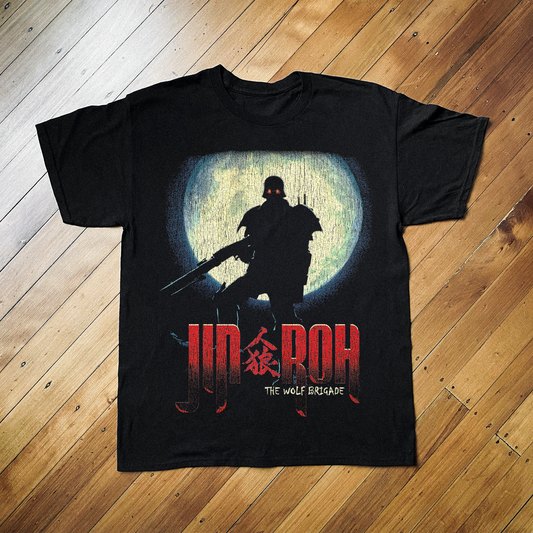 '01 JIN-ROH THE WOLF BRIGADE BLACK T-SHIRT