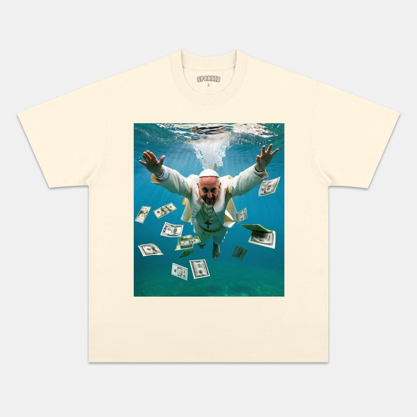 POPE FRANCIS 2025 V2 TEE Style001