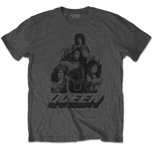70s Photo T Shirt Grey