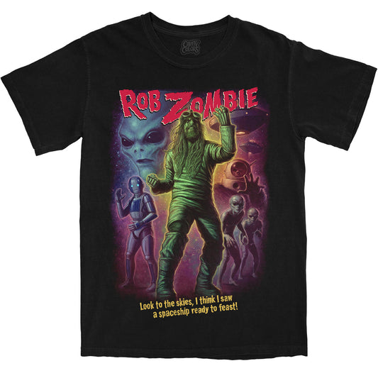 ROB ZOMBIE: THE ELECTRIC WARLOCK - T-SHIRT (COMFORT COLORS)