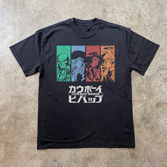 '01 COWBOY BEBOP BLACK T-SHIRT