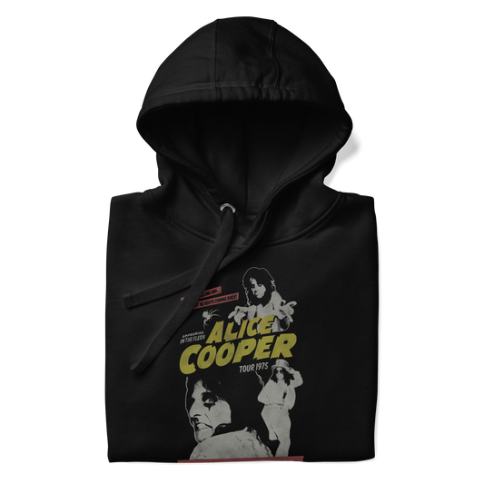 Alice Cooper 1975 Tour Vintage Hoodie