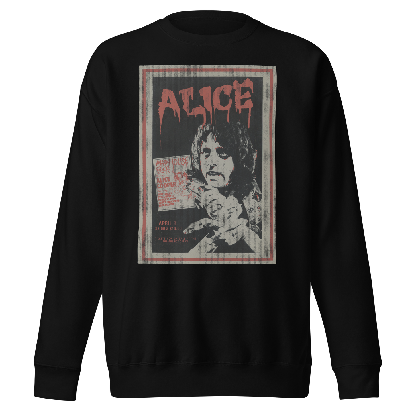 Alice Cooper Madhouse Vintage Sweatshirt