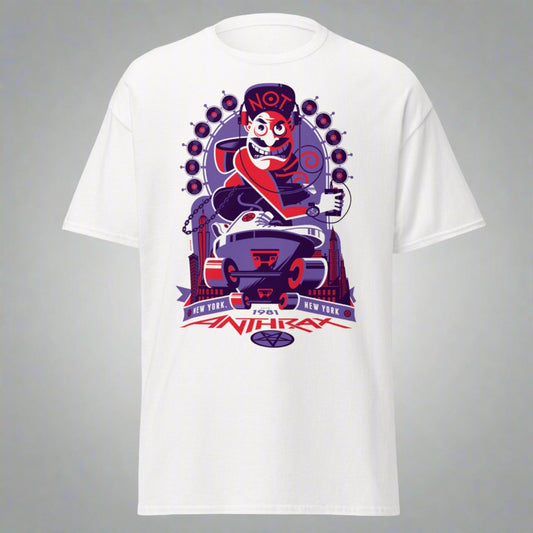 Anthrax  New York 81 Tour Jumbo Print T Shirt Apparel S