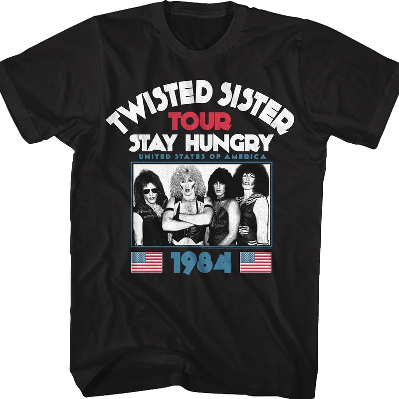Stay Hungry Tour 1984 Twisted Sister T-Shirt