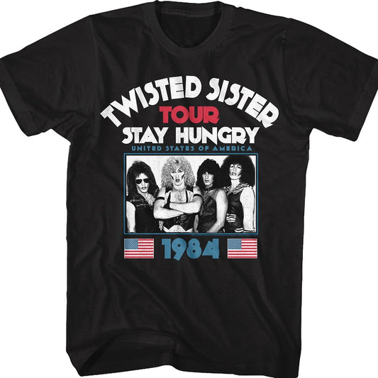 Stay Hungry Tour 1984 Twisted Sister T-Shirt