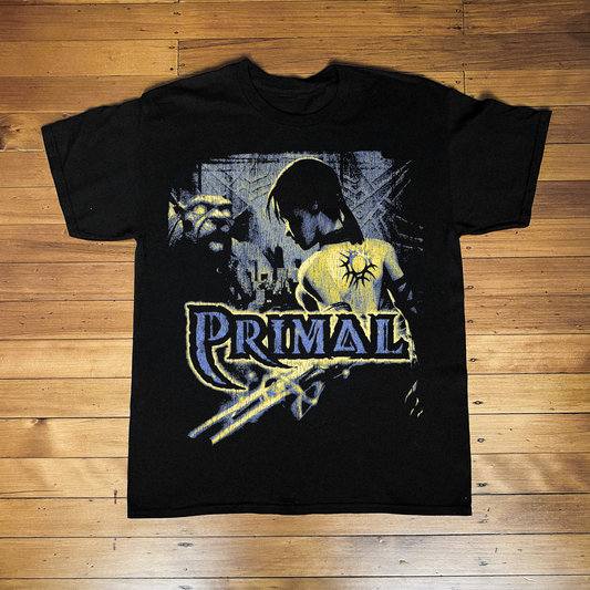 '03 PRIMAL PS2 BLACK T-SHIRT