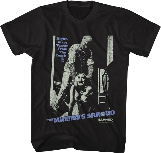 The Mummy's Shroud Hammer Films T-Shirt Style001