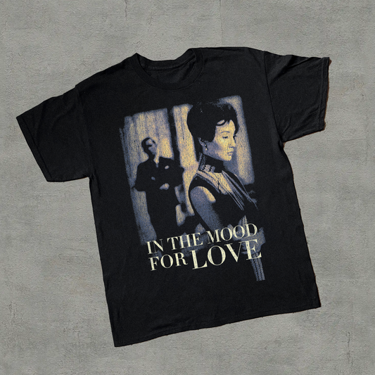 '00 IN THE MOOD FOR LOVE BLACK T-SHIRT