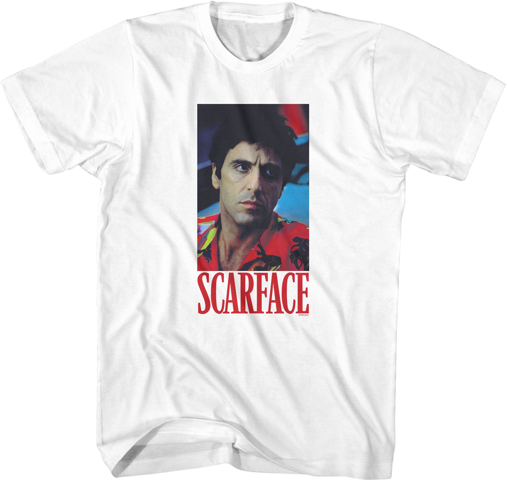 Tony Montana Photo Scarface T-Shirt