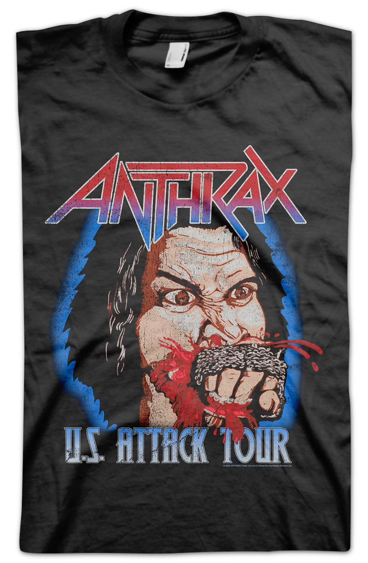 U. S. Attack Tour Anthrax T-Shirt