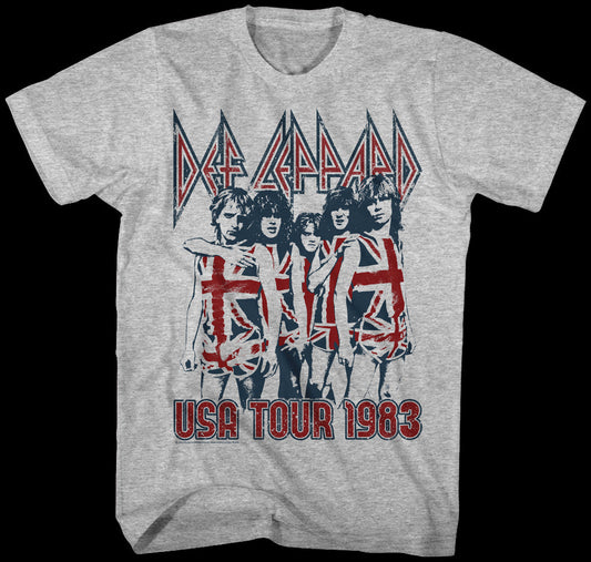 USA Tour 1983 Def Leppard T-Shirt