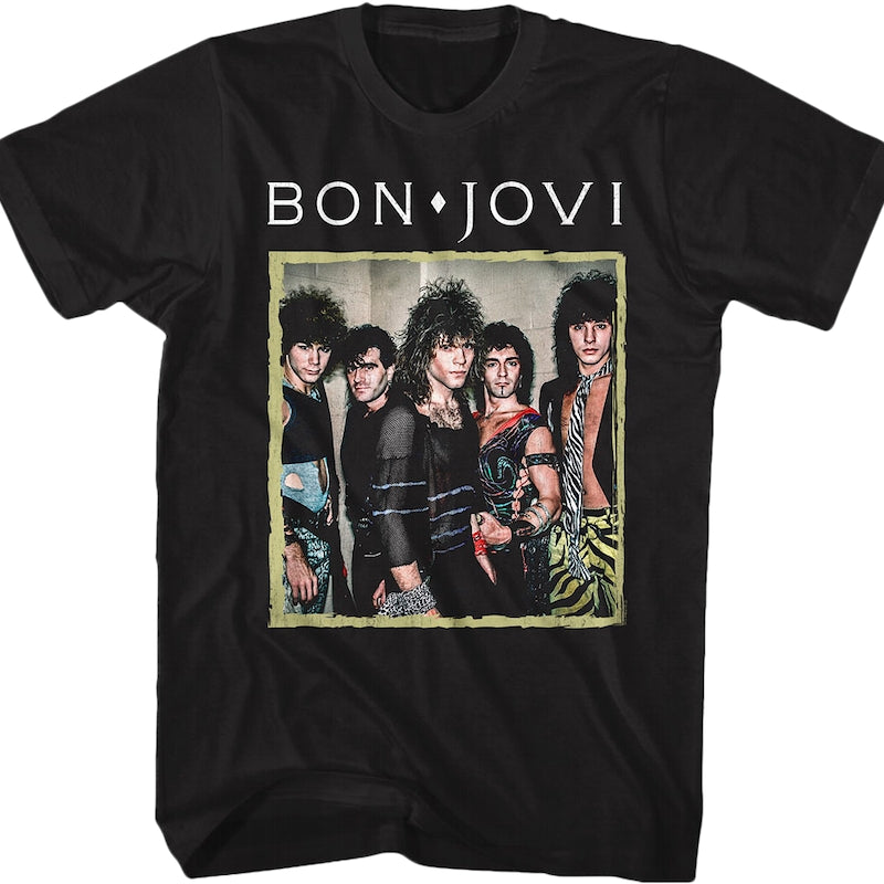 Vintage Photograph Bon Jovi T-Shirt