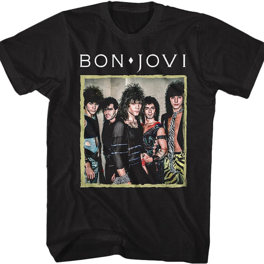 Vintage Photograph Bon Jovi T-Shirt