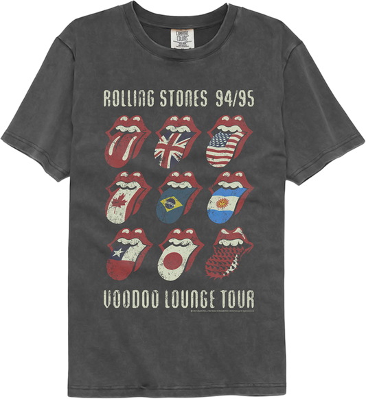 Voodoo Lounge Tour Rolling Stones Comfort Colors Brand T-Shirt