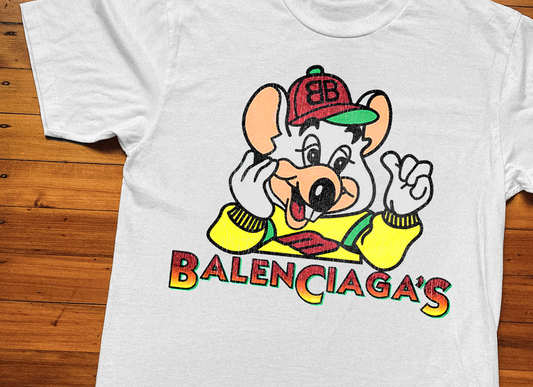 DESIGNER RAT VINTAGE WHITE T-SHIRT