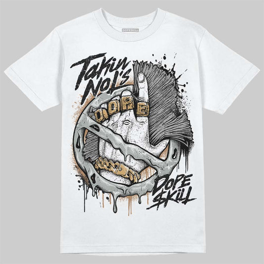 1906R ‚ÄòWhite Gold‚Äô DopeSkill T-Shirt Takin No L's Graphic