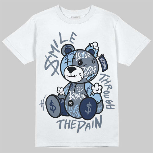9060 Grey Day DopeSkill T-Shirt Smile Through The Pain Graphic