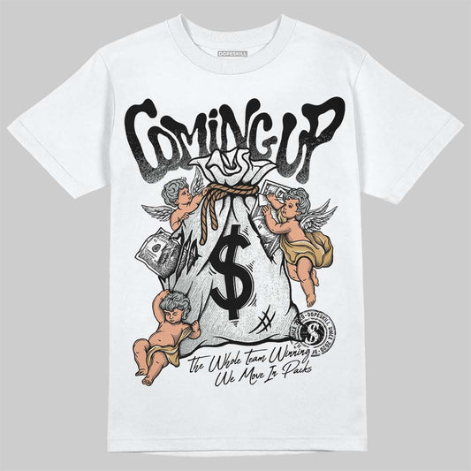 1906R ‚ÄòWhite Gold‚Äô DopeSkill T-Shirt Money Bag Coming Up Graphic