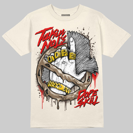 AJ 1 Low OG ‚ÄúReverse Mocha‚Äù DopeSkill Sail T-shirt Takin No L's Graphic