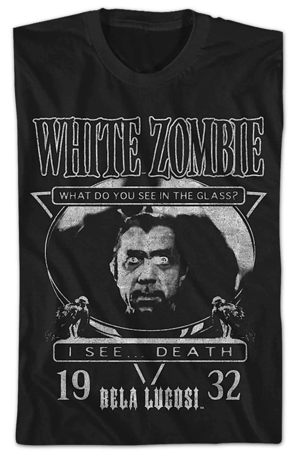 White Zombie What Do You See In The Glass? Bela Lugosi T-Shirt