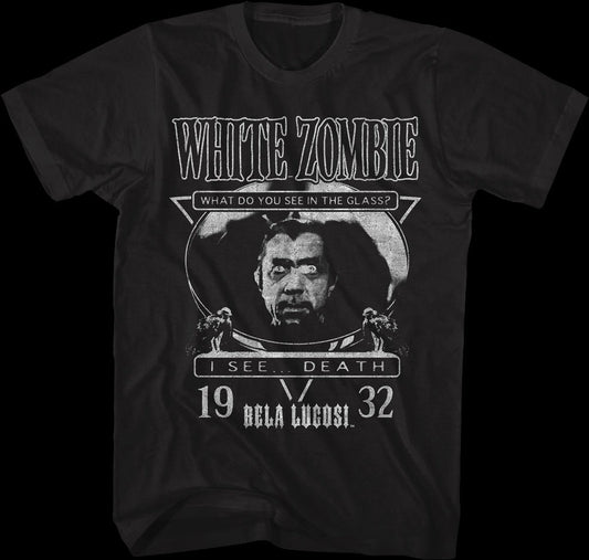White Zombie What Do You See In The Glass? Bela Lugosi T-Shirt
