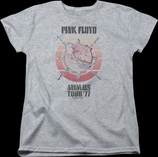Womens Animals Tour 1977 Pink Floyd Shirt