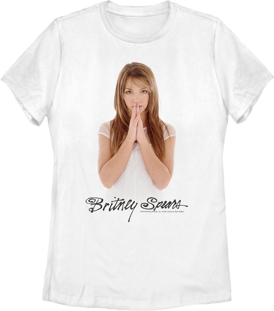 Womens Baby One More Time Photo Britney Spears Shirt