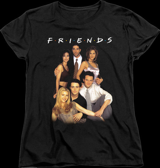 Womens Cast Photo Friends Shirt