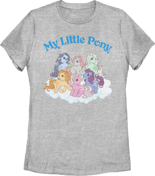 Womens Group Cloud Photo My Little Pony Shirt