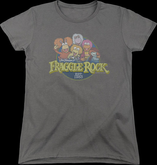Womens Group Photo Fraggle Rock Shirt