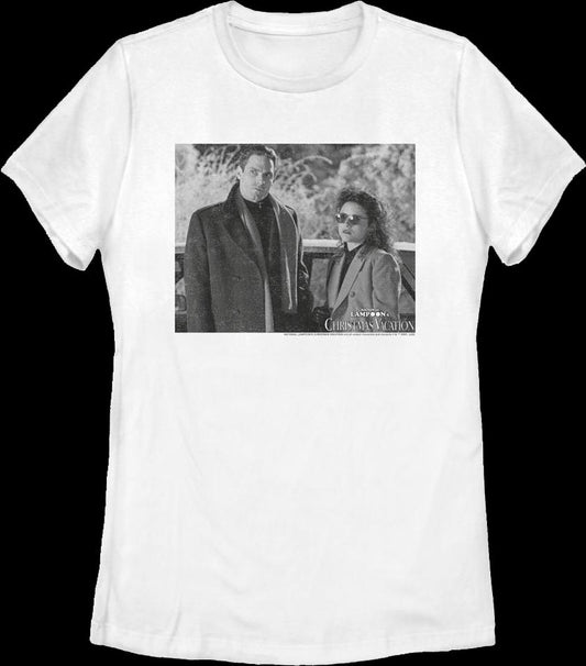 Womens Todd And Margo Photo Christmas Vacation Shirt