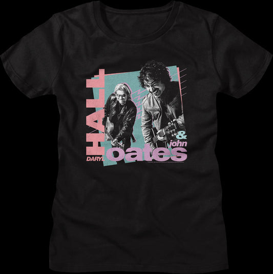 Womens Vintage Photo Hall & Oates Shirt