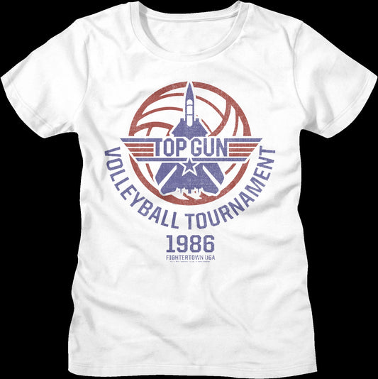 Womens Volleyball Tournament Top Gun Shirt