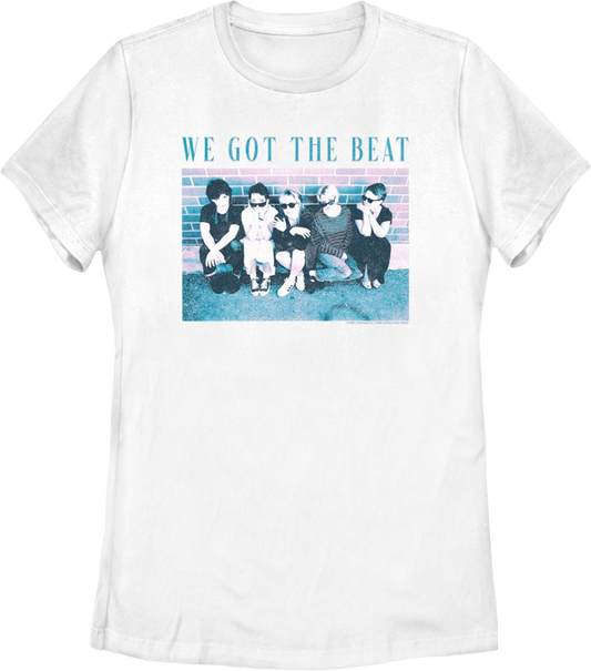Womens We Got The Beat Group Photo Go-Go's Shirt