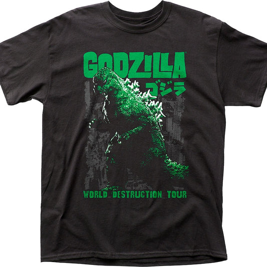 World Destruction Tour Godzilla T-Shirt