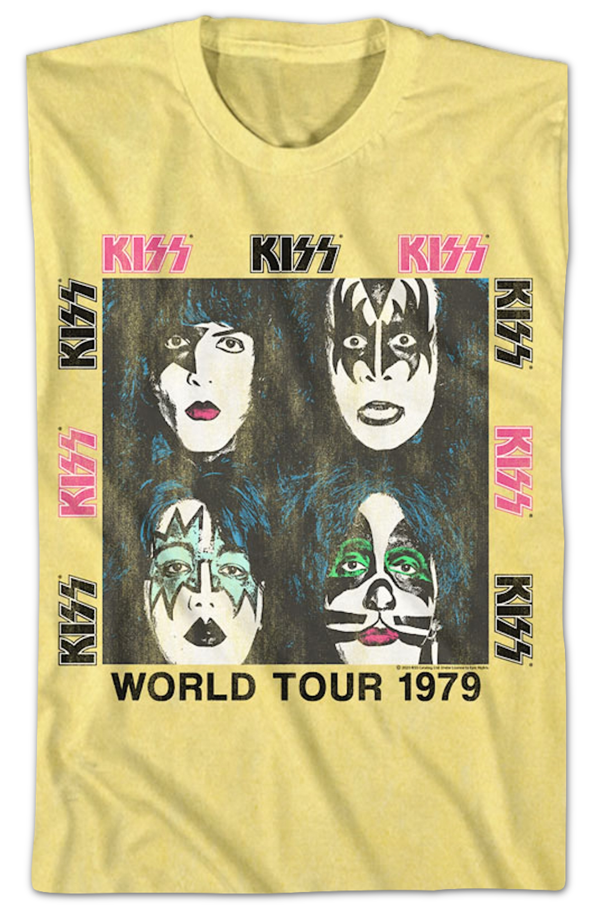 World Tour 1979 KISS T-Shirt