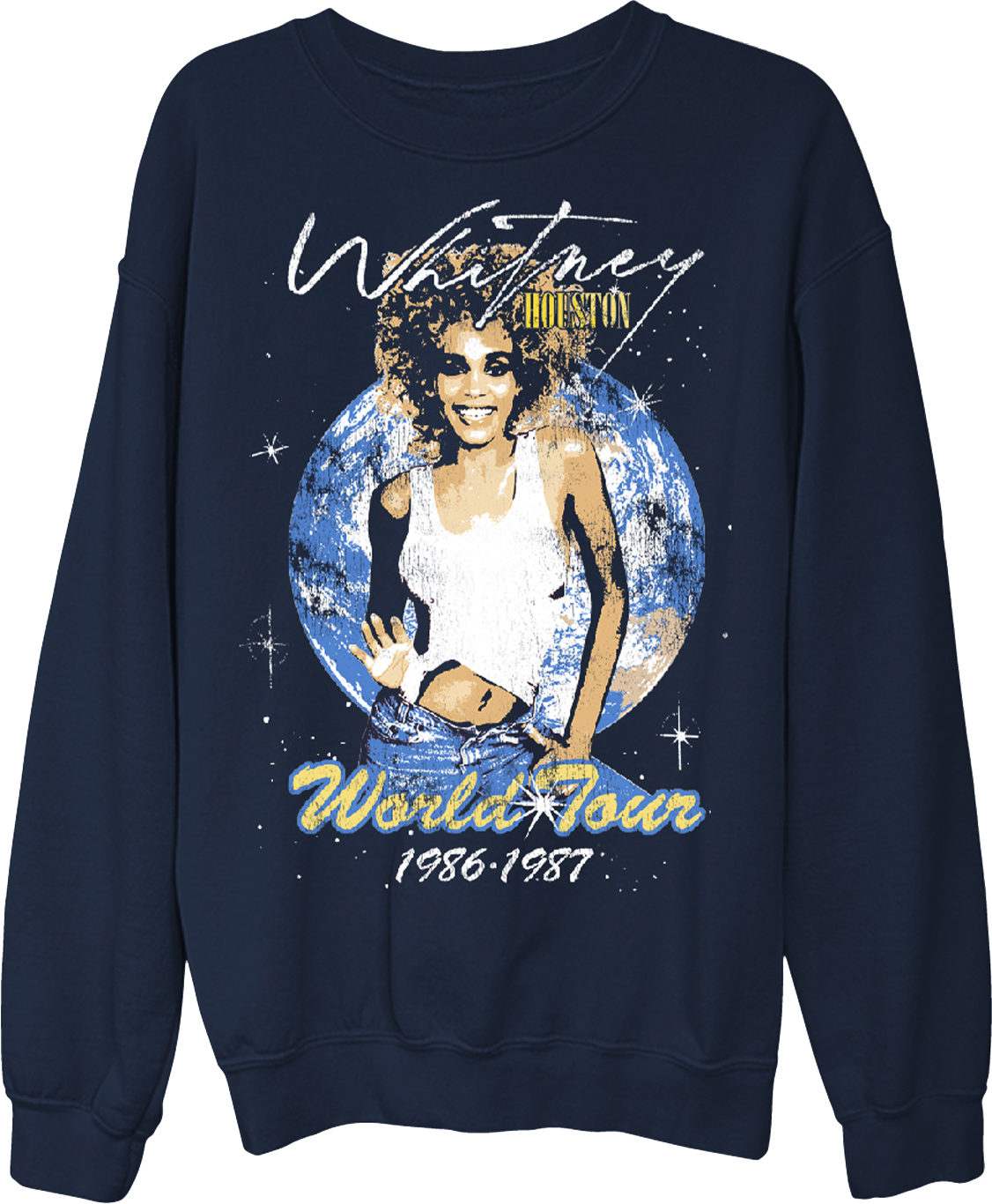 World Tour 1986-1987 Whitney Houston Sweatshirt