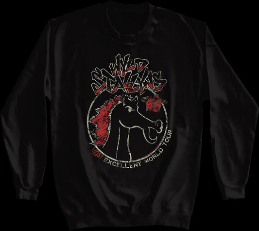 Wyld Stallyns Most Excellent World Tour Bill and Ted Sweatshirt