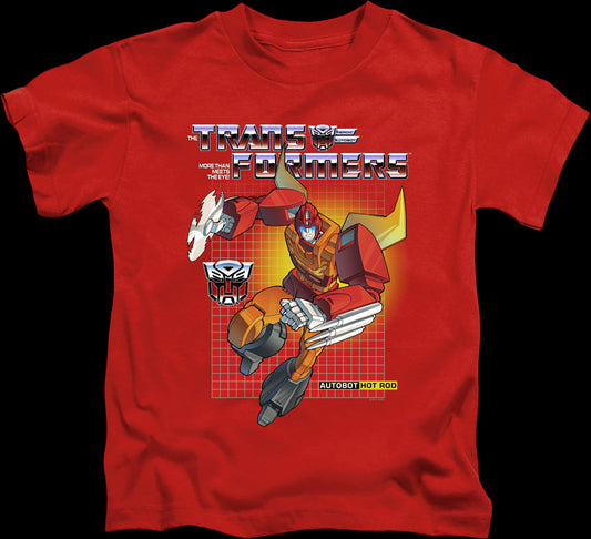 Youth Autobot Hot Rod Transformers Shirt