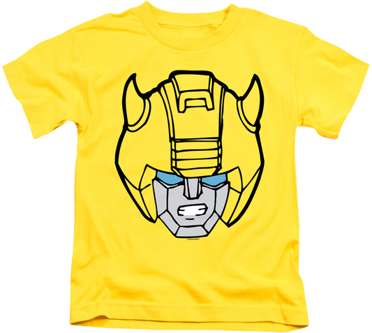 Youth Bumblebee Head Shot Transformers Shirt