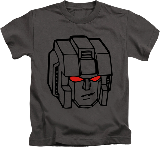 Youth Starscream Head Shot Transformers Shirt